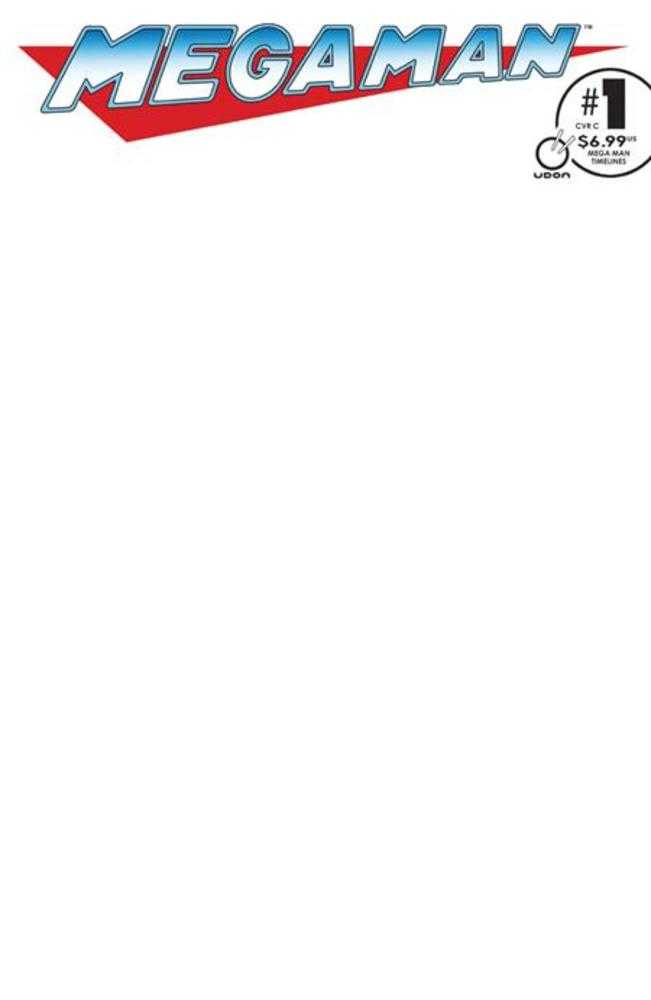 Stock Photo of Mega Man Timelines #1 (One Shot) CVR C Blank Sketch Variant Udon Entertainment Comics sold by Stronghold Collectibles of Acadiana Lafayette, LA