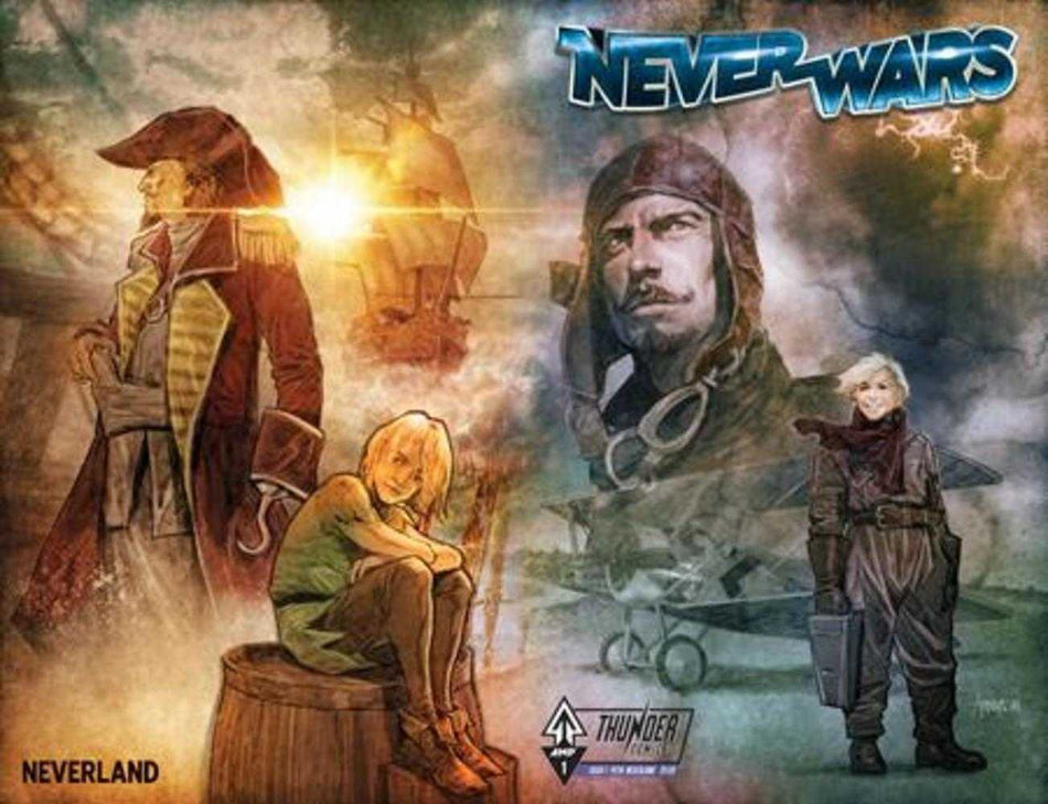 Stock Photo of Neverwars Petr Pan Neverland #1 (One Shot) CVR B 1:5 Erwin Arroza Unlock Wraparound Variant OTHER PUBLISHERS Comics sold by Stronghold Collectibles of Acadiana Lafayette, LA