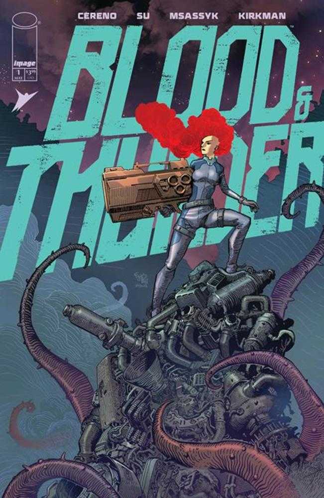 Stock Photo of Blood & Thunder #1 CVR A EJ Su & Msassyk (MR) Image Comics Comics sold by Stronghold Collectibles of Acadiana Lafayette, LA