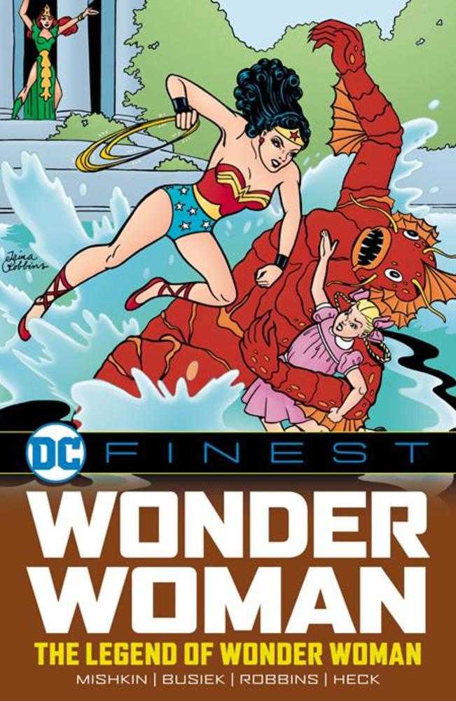 Stock Photo of DC Finest Wonder Woman the Legend of Wonder Woman TPB DC Comics Graphic Novels sold by Stronghold Collectibles of Acadiana Lafayette, LA