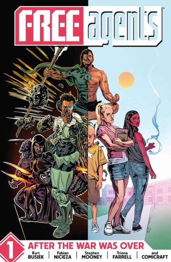 Stock Photo of  Free Agents TPB Volume 01 Image Comics Graphic Novels sold by Stronghold Collectibles of Acadiana Lafayette, LA