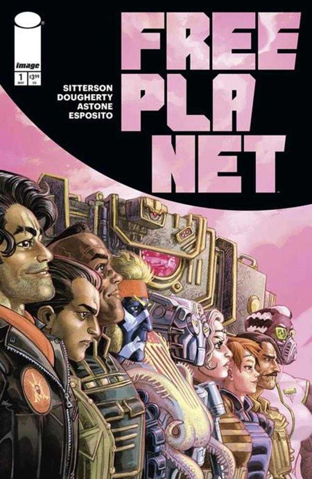 Stock Photo of Free Planet #1 CVR A Jed Dougherty Image Comics Comics sold by Stronghold Collectibles of Acadiana Lafayette, LA