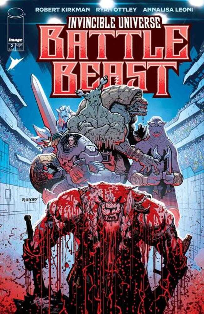Stock Photo of Invincible Universe Battle Beast #2 CVR A Ryan Ottley & Annalisa Leoni Image Comics Comics sold by Stronghold Collectibles of Acadiana Lafayette, LA
