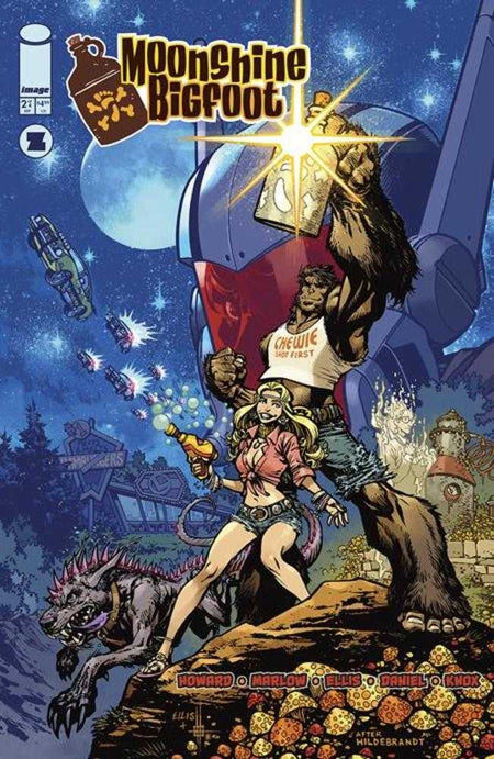 Stock Photo of Moonshine Bigfoot #2 (Of 4) Image Comics Comics sold by Stronghold Collectibles of Acadiana Lafayette, LA