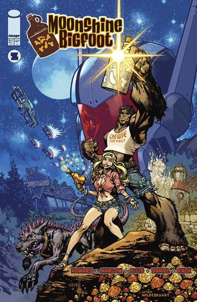 Stock Photo of Moonshine Bigfoot #2 (Of 4) Image Comics Comics sold by Stronghold Collectibles of Acadiana Lafayette, LA
