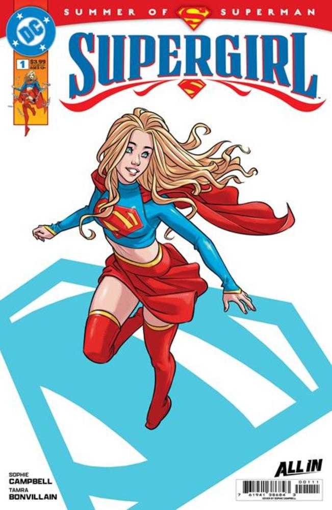 Stock Photo of Supergirl #1 CVR A Sophie Campbell DC Comics Comics sold by Stronghold Collectibles of Acadiana Lafayette, LA