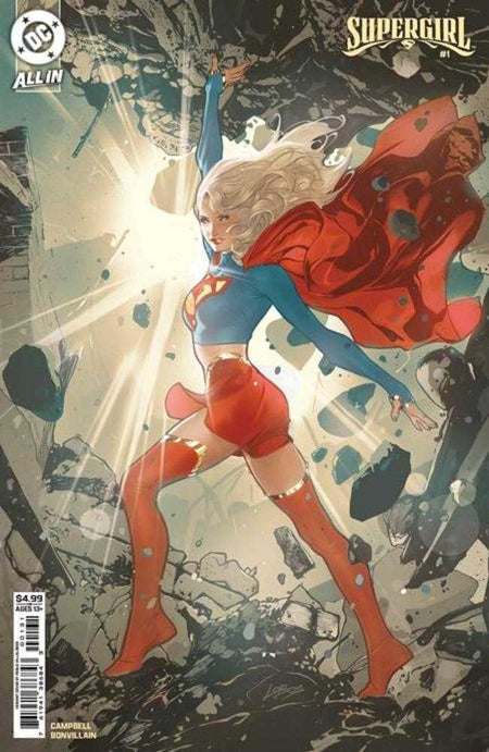 Stock Photo of Supergirl #1 CVR C Pablo Villalobos Card Stock Variant DC Comics Comics sold by Stronghold Collectibles of Acadiana Lafayette, LA