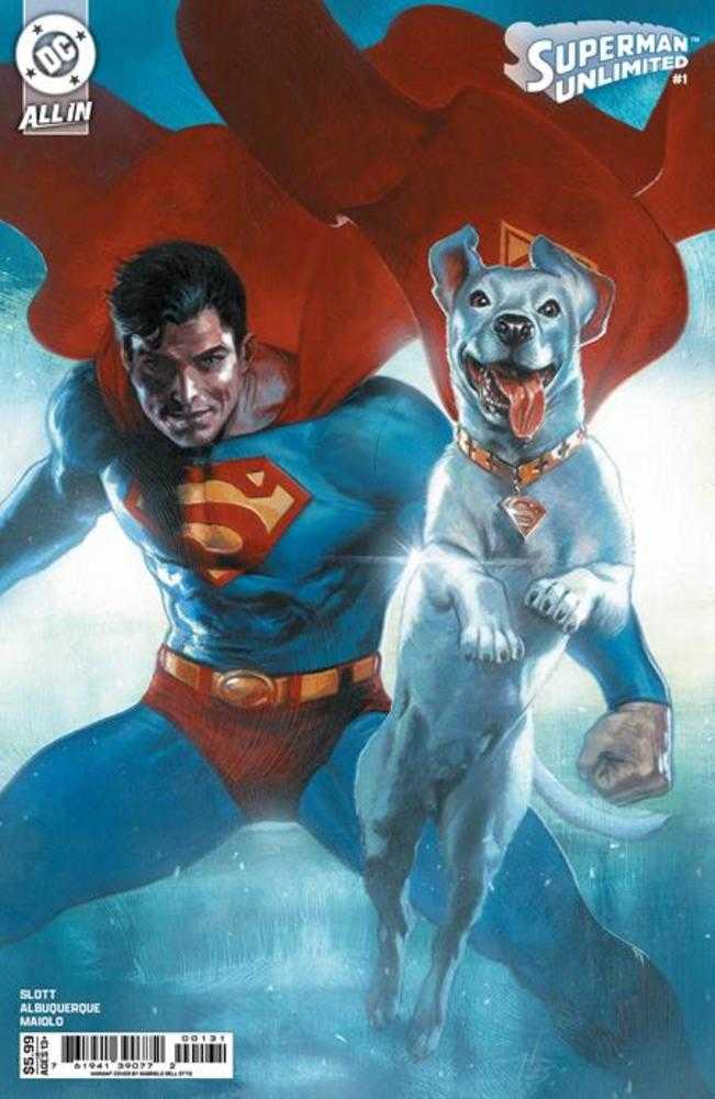 Stock Photo of Superman Unlimited #1 CVR C Gabriele Dell Otto Card Stock Variant DC Comics Comics sold by Stronghold Collectibles of Acadiana Lafayette, LA