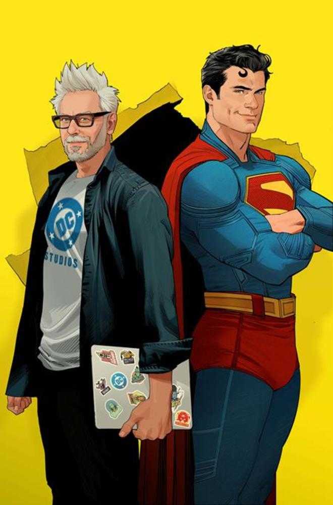 Stock Photo of Superman Unlimited #1 CVR F Dan Mora James Gunn Cameo Card Stock Variant DC Comics Comics sold by Stronghold Collectibles of Acadiana Lafayette, LA
