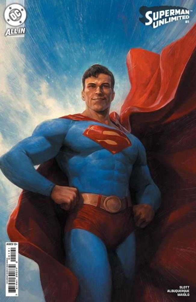 Stock Photo of Superman Unlimited #1 CVR J 1:25 Dave Rapoza Card Stock Variant DC Comics Comics sold by Stronghold Collectibles of Acadiana Lafayette, LA