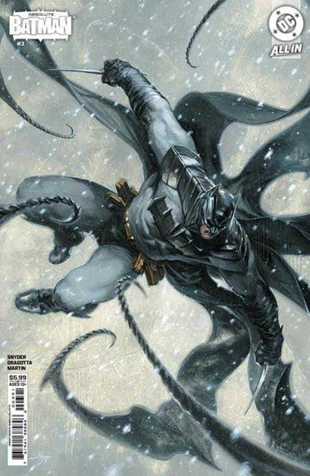 Stock Photo of Absolute Batman #3 3rd Print CVR B Gabriele Dell Otto Card Stock Variant DC Comics Comics sold by Stronghold Collectibles of Acadiana Lafayette, LA
