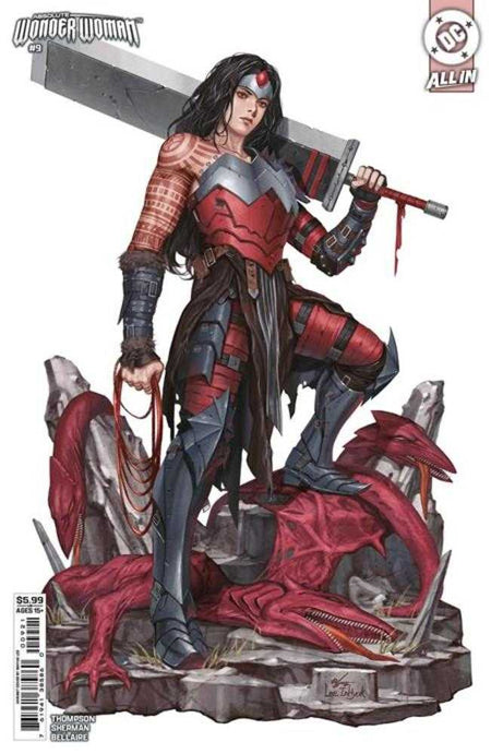 Stock Photo of Absolute Wonder Woman #9 CVR B Inhyuk Lee Card Stock Variant DC Comics Comics sold by Stronghold Collectibles of Acadiana Lafayette, LA