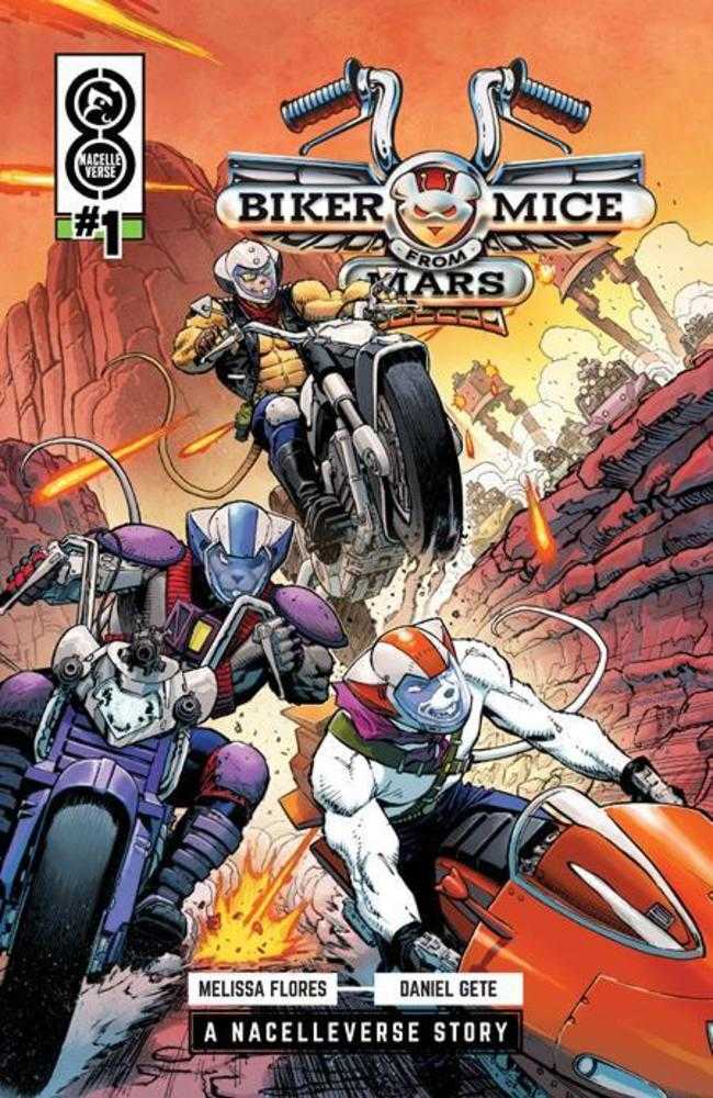 Stock Photo of Biker Mice From Mars (2025) #1 CVR A Dustin Weaver Oni Press Comics sold by Stronghold Collectibles of Acadiana Lafayette, LA