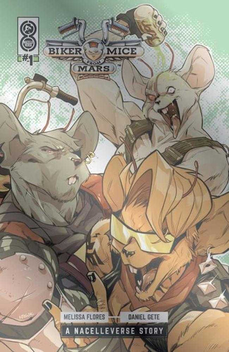 Stock Photo of Biker Mice From Mars (2025) #1 CVR E Karl Kerschl Foil Variant Oni Press Comics sold by Stronghold Collectibles of Acadiana Lafayette, LA