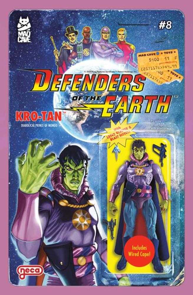Stock Photo of Defenders of the Earth #8 (Of 8) CVR B Djordje Djokovic Action Figure Variant Mad Cave Studios Comics sold by Stronghold Collectibles of Acadiana Lafayette, LA