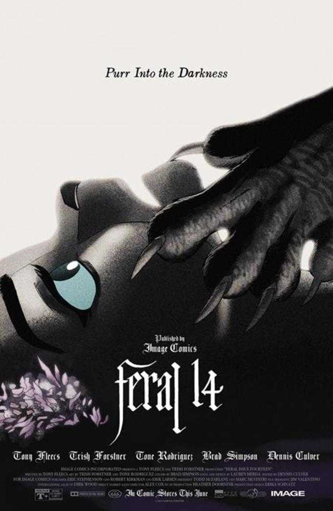 Stock Photo of Feral #14 CVR B Trish Forstner & Tony Fleecs Movie Poster Homage Variant Image Comics Comics sold by Stronghold Collectibles of Acadiana Lafayette, LA