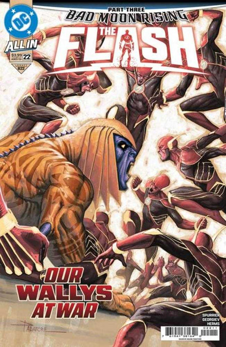 Stock Photo of Flash #22 CVR A Davide Paratore DC Comics Comics sold by Stronghold Collectibles of Acadiana Lafayette, LA