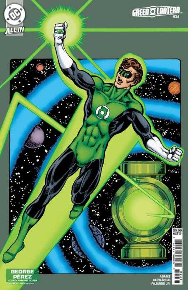 Stock Photo of Green Lantern #24 CVR D George Perez Legacy Card Stock Variant DC Comics Comics sold by Stronghold Collectibles of Acadiana Lafayette, LA