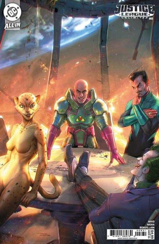 Stock Photo of Justice League Unlimited #8 CVR C Tiago Da Silva Card Stock Variant (We Are Yesterday) DC Comics Comics sold by Stronghold Collectibles of Acadiana Lafayette, LA