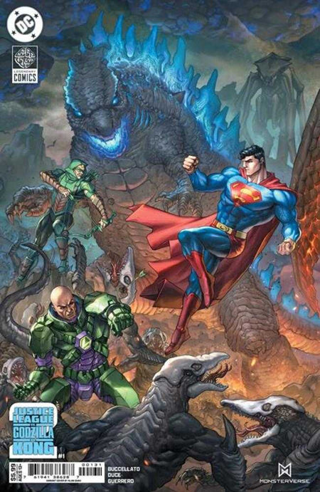 Stock Photo of Justice League vs Godzilla vs Kong 2 #1 (Of 7) CVR C Alan Quah Card Stock Variant DC Comics Comics sold by Stronghold Collectibles of Acadiana Lafayette, LA