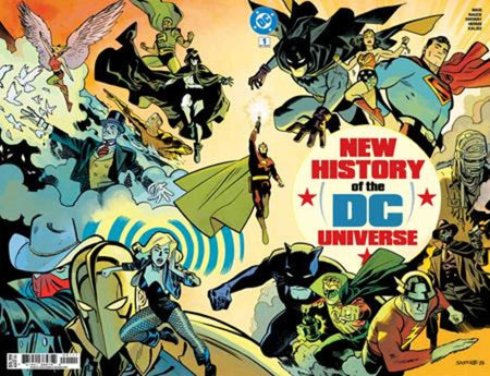 Stock Photo of New History of the DC Universe #1 (Of 4) CVR A Chris Samnee Wraparound DC Comics Comics sold by Stronghold Collectibles of Acadiana Lafayette, LA