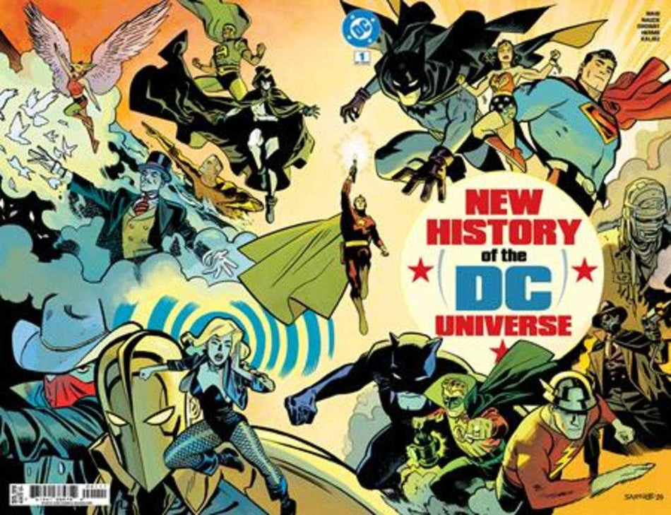 Stock Photo of New History of the DC Universe #1 (Of 4) CVR A Chris Samnee Wraparound DC Comics Comics sold by Stronghold Collectibles of Acadiana Lafayette, LA