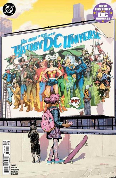 Stock Photo of New History of the DC Universe #1 (Of 4) CVR C Ryan Sook Card Stock Variant DC Comics Comics sold by Stronghold Collectibles of Acadiana Lafayette, LA