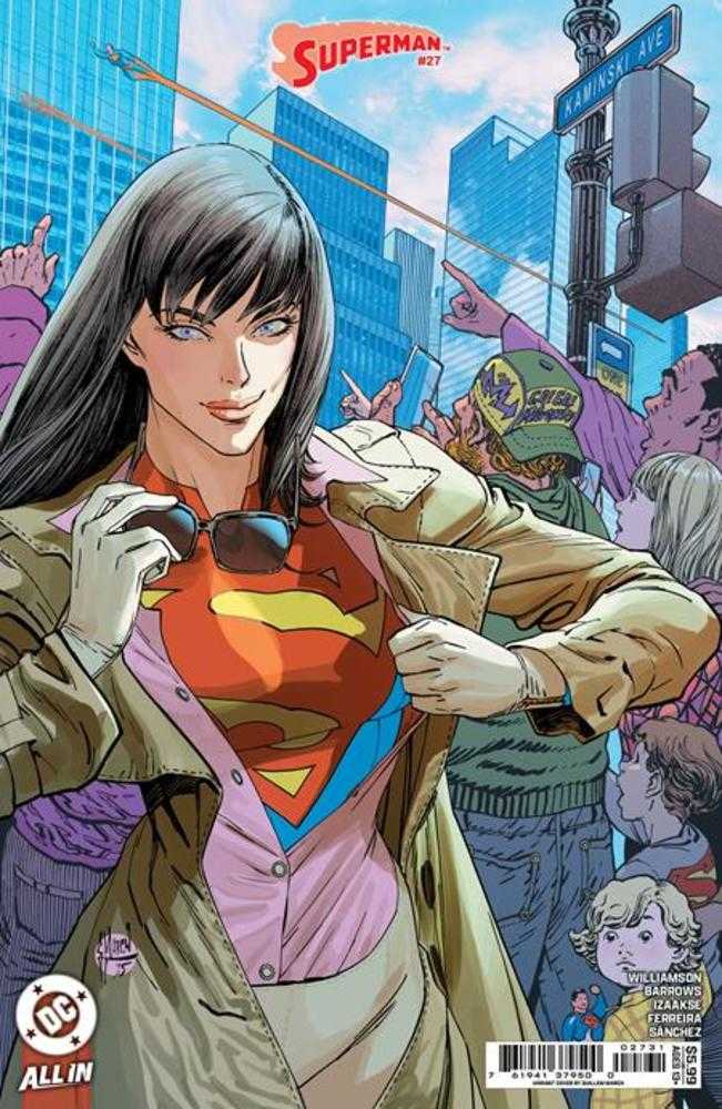 Stock Photo of Superman #27 CVR C Guillem March Card Stock Variant DC Comics Comics sold by Stronghold Collectibles of Acadiana Lafayette, LA