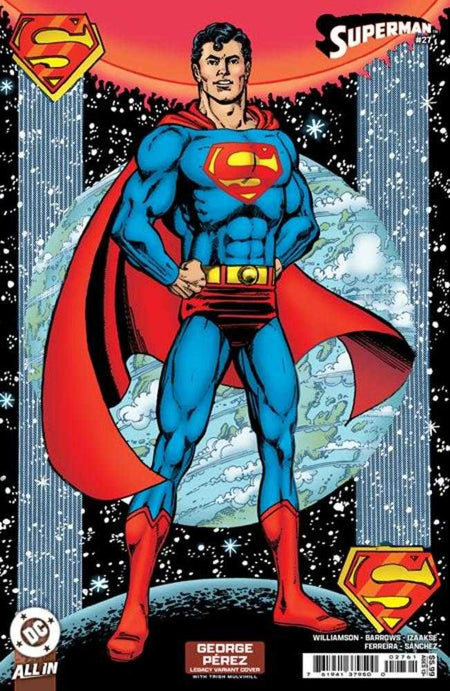 Stock Photo of Superman #27 CVR F George Perez Legacy Card Stock Variant DC Comics Comics sold by Stronghold Collectibles of Acadiana Lafayette, LA