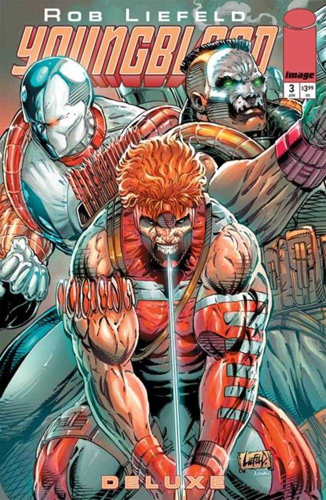 Stock Photo of Youngblood Deluxe #3 CVR A Rob Liefeld Image Comics Comics sold by Stronghold Collectibles of Acadiana Lafayette, LA