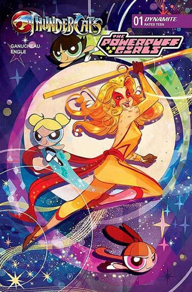 Stock Photo of Thundercats Powerpuff Girls #1 CVR E Nicoletta Baldari Variant Dynamite Entertainment Comics sold by Stronghold Collectibles of Acadiana Lafayette, LA