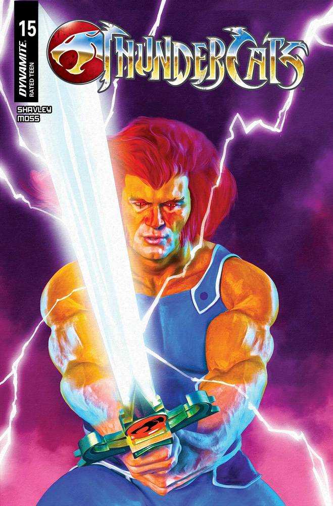 Stock Photo of Thundercats #15 CVR V FOC Bonus Spears Purple Bkgr Dynamite Entertainment Comics sold by Stronghold Collectibles of Acadiana Lafayette, LA