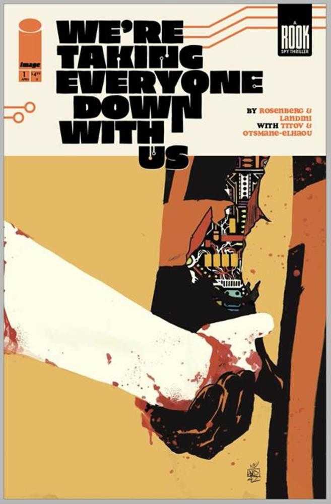 Stock Photo of Were Taking Everyone Down With Us #1 (Of 6) 2nd Print CVR A Stefano Landini (MR) Image Comics Comics sold by Stronghold Collectibles of Acadiana Lafayette, LA