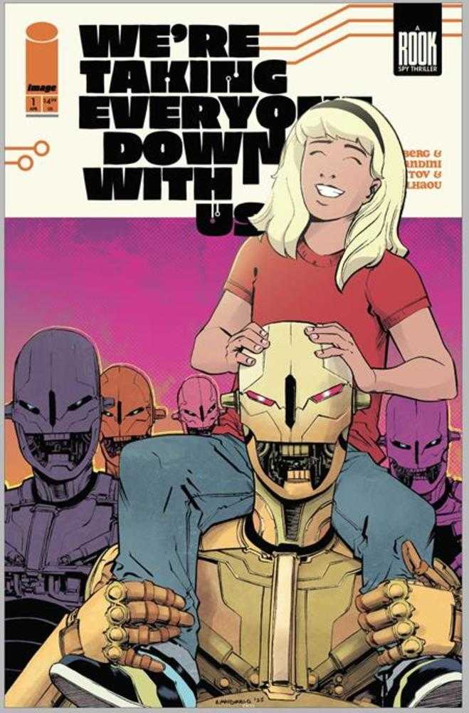 Stock Photo of Were Taking Everyone Down With Us #1 (Of 6) 2nd Print CVR B 1:10 Andy Macdonald Variant (MR) Image Comics Comics sold by Stronghold Collectibles of Acadiana Lafayette, LA