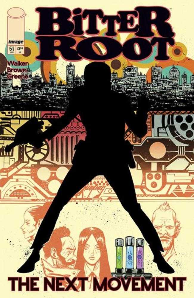 Stock Photo of Bitter Root the Next Movement #5 (Of 5) CVR A Sanford Greene Connecting (MR) Image Comics Comics sold by Stronghold Collectibles of Acadiana Lafayette, LA