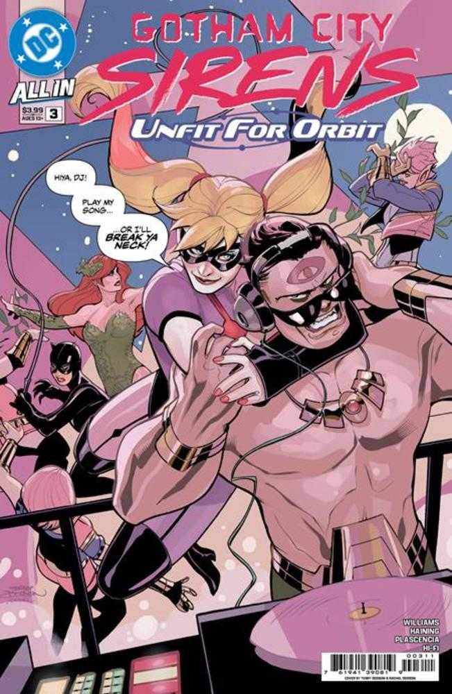 Stock Photo of Gotham City Sirens Unfit For Orbit #3 (Of 5) CVR A Terry Dodson & Rachel Dodson DC Comics Comics sold by Stronghold Collectibles of Acadiana Lafayette, LA