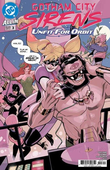 Stock Photo of Gotham City Sirens Unfit For Orbit #3 (Of 5) CVR A Terry Dodson & Rachel Dodson DC Comics Comics sold by Stronghold Collectibles of Acadiana Lafayette, LA