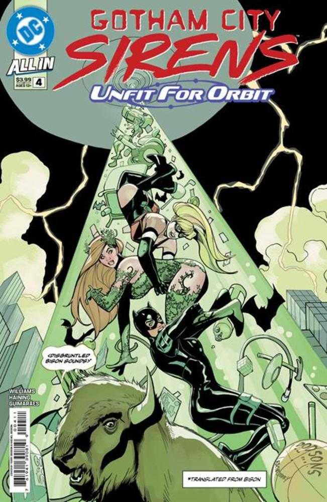 Stock Photo of Gotham City Sirens Unfit For Orbit #4 (Of 5) CVR A Terry Dodson & Rachel Dodson DC Comics Comics sold by Stronghold Collectibles of Acadiana Lafayette, LA