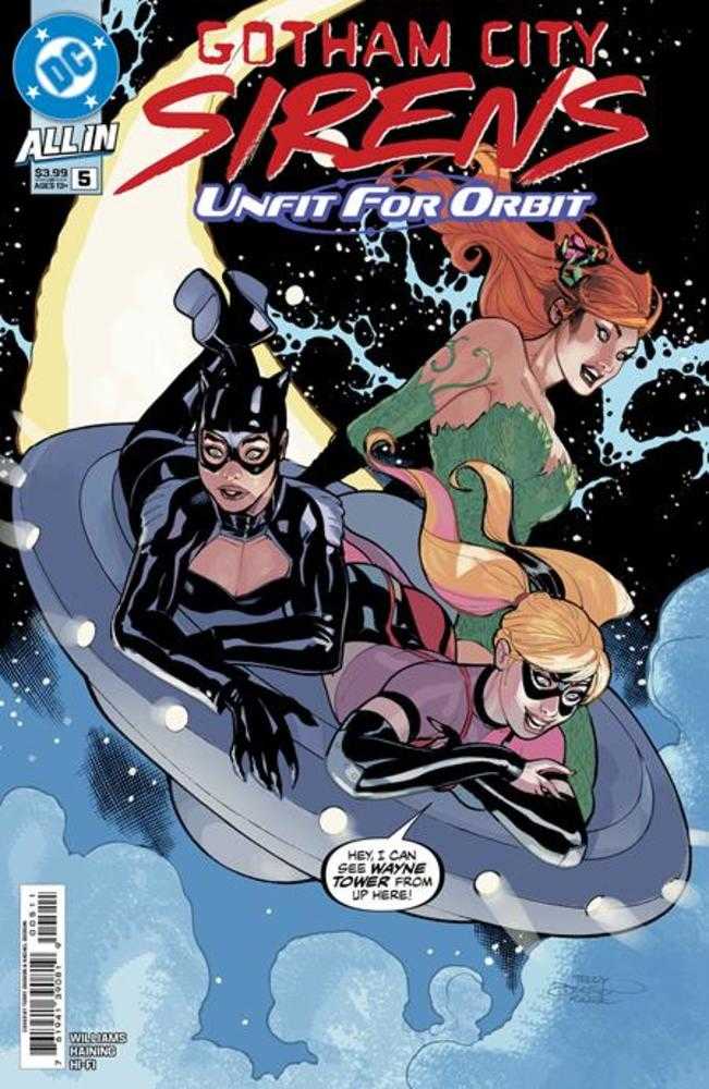 Stock Photo of Gotham City Sirens Unfit For Orbit #5 (Of 5) CVR A Terry Dodson & Rachel Dodson DC Comics Comics sold by Stronghold Collectibles of Acadiana Lafayette, LA