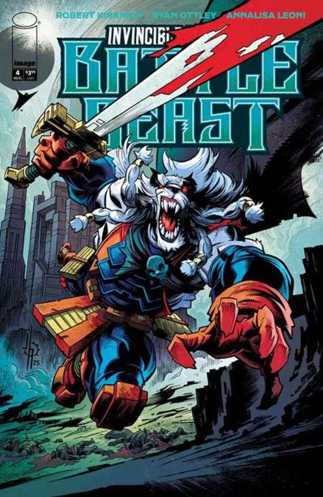 Stock Photo of Invincible Universe Battle Beast #4 CVR D 1:25 Jason Howard Variant Image Comics Comics sold by Stronghold Collectibles of Acadiana Lafayette, LA