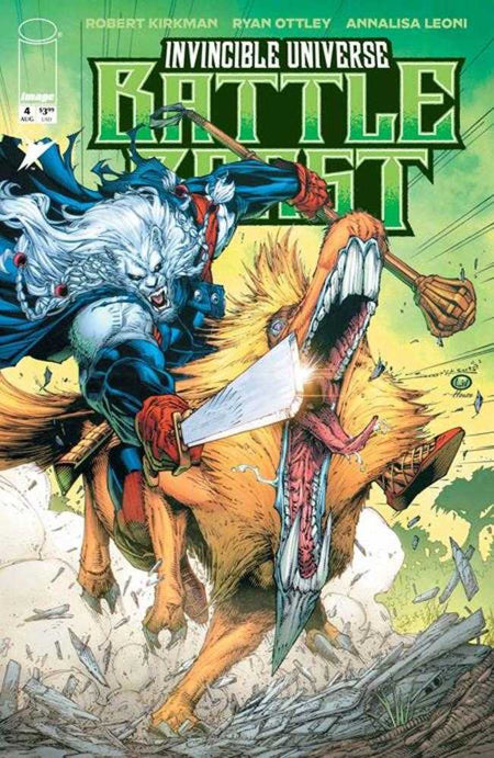 Stock Photo of Invincible Universe Battle Beast #4 CVR E 1:50 Brett Booth & John Livesay Variant Image Comics Comics sold by Stronghold Collectibles of Acadiana Lafayette, LA