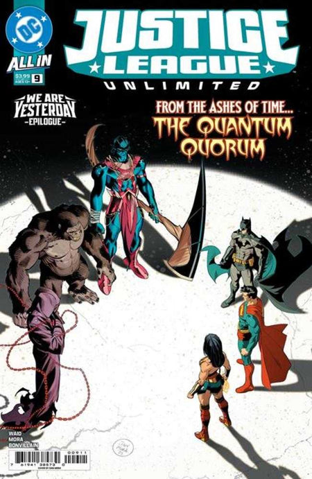 Stock Photo of Justice League Unlimited #9 CVR A Dan Mora (We Are Yesterday) DC Comics Comics sold by Stronghold Collectibles of Acadiana Lafayette, LA