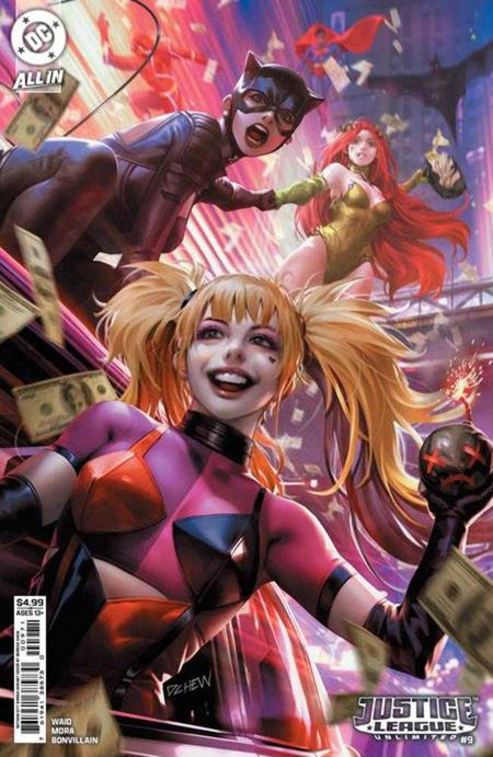 Stock Photo of Justice League Unlimited #9 CVR E Derrick Chew Gotham City Sirens Card Stock Variant (We Are Yesterday) DC Comics Comics sold by Stronghold Collectibles of Acadiana Lafayette, LA