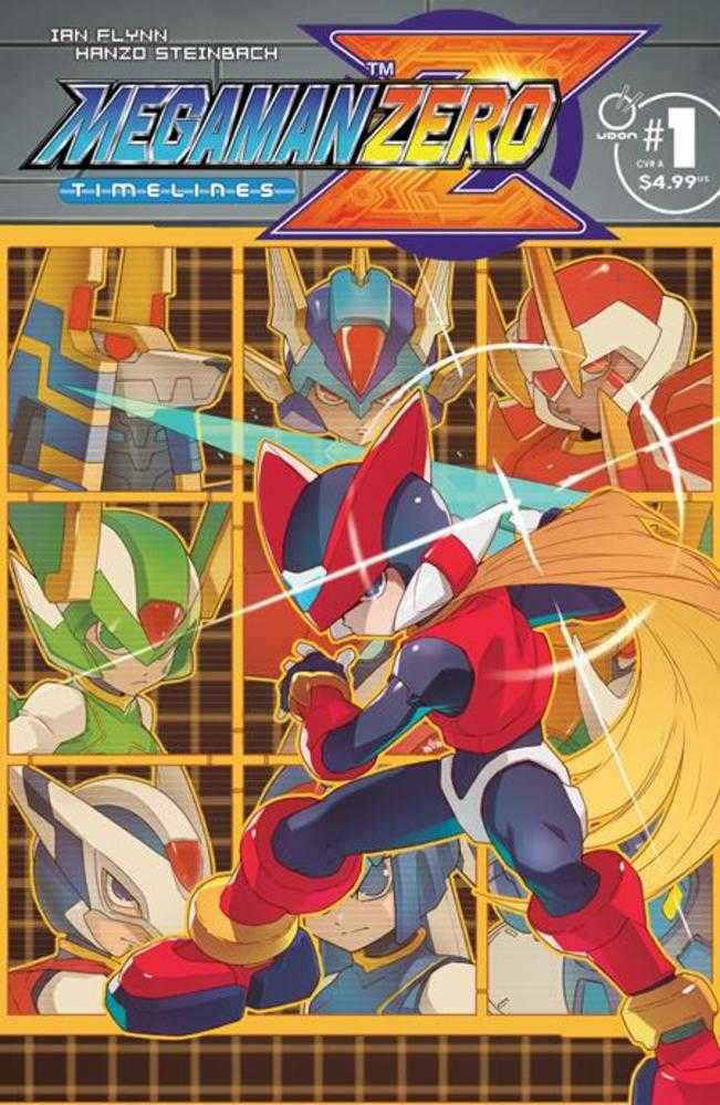 Stock Photo of Mega Man Zero Timelines #1 (One Shot) CVR A Hanzo Steinbach Udon Entertainment Comics sold by Stronghold Collectibles of Acadiana Lafayette, LA