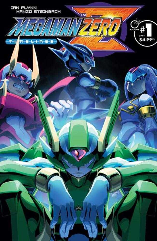 Stock Photo of Mega Man Zero Timelines #1 (One Shot) CVR B Jeffrey Cruz Variant Udon Entertainment Comics sold by Stronghold Collectibles of Acadiana Lafayette, LA
