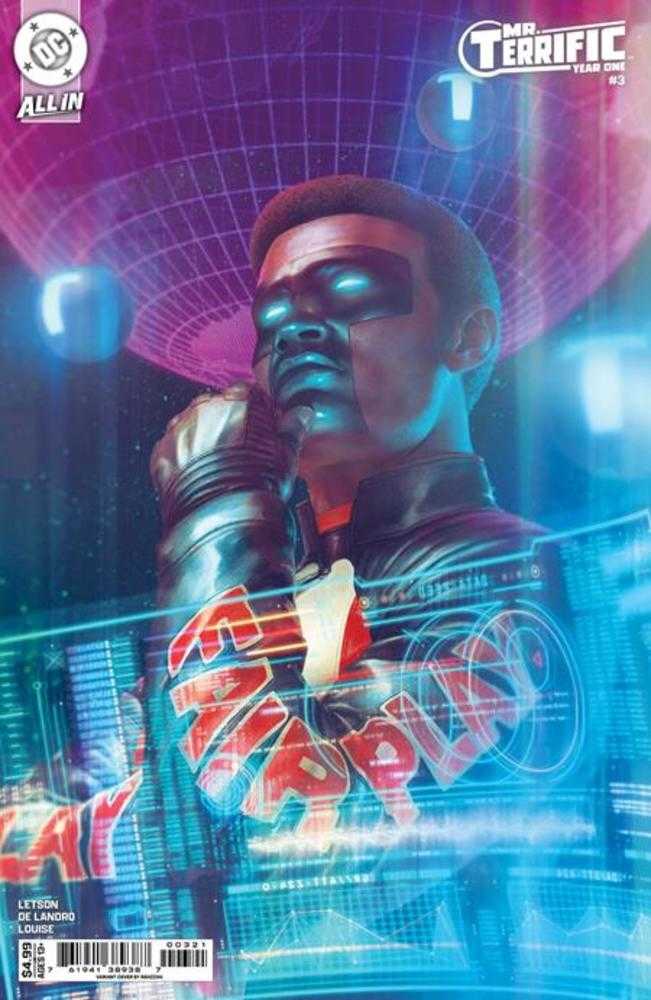 Stock Photo of Mr Terrific Year One #3 (Of 6) CVR B Rahzzah Card Stock Variant DC Comics Comics sold by Stronghold Collectibles of Acadiana Lafayette, LA