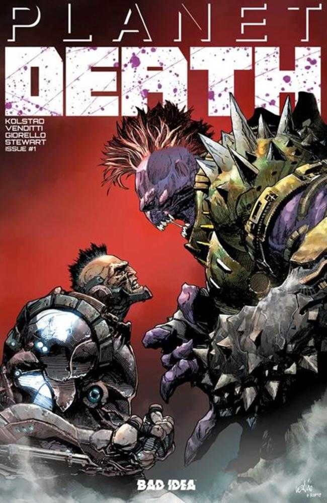 Stock Photo of Planet Death #1 (Of 4) CVR B Leinil Francis Yu Variant Bad Idea Comics sold by Stronghold Collectibles of Acadiana Lafayette, LA