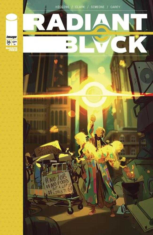 Stock Photo of Radiant Black #36 CVR A Steffano Simeone Image Comics Comics sold by Stronghold Collectibles of Acadiana Lafayette, LA