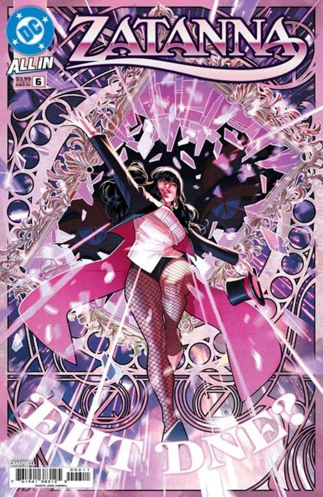 Stock Photo of Zatanna #6 (Of 6) CVR A Jamal Campbell DC Comics Comics sold by Stronghold Collectibles of Acadiana Lafayette, LA