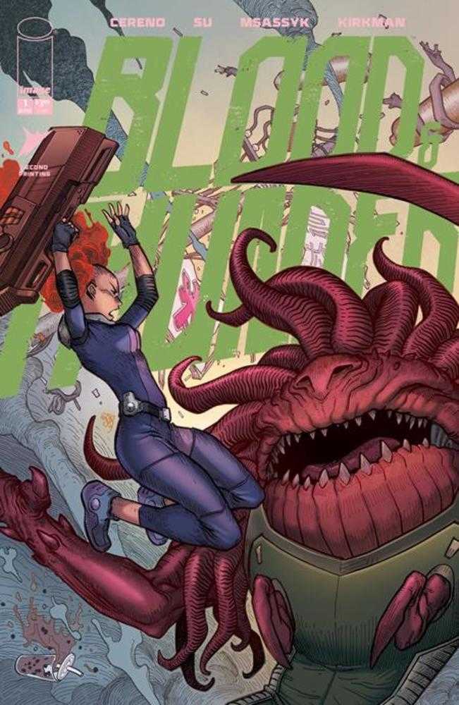 Stock Photo of Blood & Thunder #1 2nd Print CVR B EJ Su & Msassyk Variant (MR) Image Comics Comics sold by Stronghold Collectibles of Acadiana Lafayette, LA